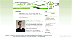 Desktop Screenshot of naturheilpraxis-maier.de